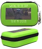 Star Wars The Child Molded EVA Green Pencil Case Holder with Zipper - Sturdy Hard Shell Case, Zipper Storage for Stationery Items, School Supplies Zip Pouch Organizer, Cute Pencil Bag for Kids - 8'