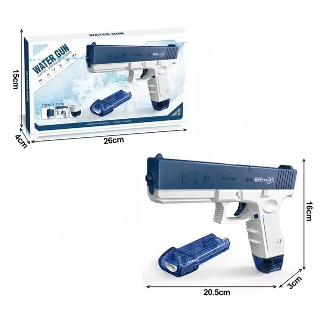 Image of PoPo Toys Holi Electric Glock Gun Blue