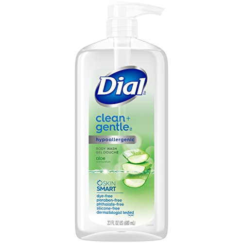Dial Body Wash, Healthy & Sensitive Aloe Scent, 23 Fl Oz, Pack Of 3 #TOP6