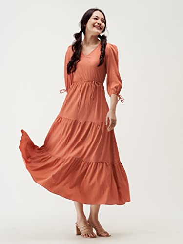 Image of AASK Women Fit and Flare Dress