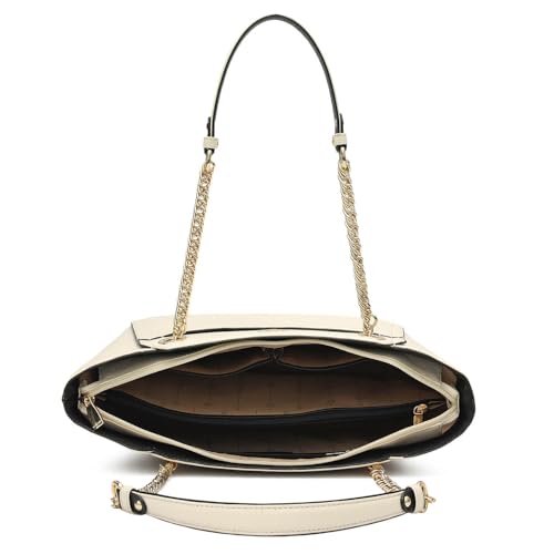 Image of Da Milano Leather Shoulder Bag for Women (00052OL)