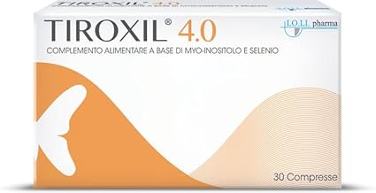 TIROXIL 4.0 30Tablets - Myo-Inositol and Selenium Food Supplement