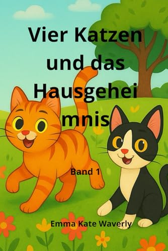Vier Katzen und das Hausgeheimnis: Ein spannendes Kinderbuch über neugierige Katzen, ein geheimnisvolles Haus und ein Abenteuer voller Rätsel und Freundschaft (Katzenclique)