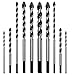 Masonry Drill Bits, ZINMOND 10 Piece Tile Drill Bits Set,Glass Drill and Concrete Drill Bit, Tungsten Carbide Material Drill Bit for WALL, BRICK, MARBLE, PLASTIC, WOOD, MIRRORS, CINDER BLOCK,etc.