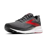[Brooks] スニーカー トレース 3 ランニングシューズ 軽量 メンズ BRM 4123 4124 ブラック/レッド 25.0 cm D