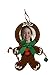 Adorable Gingerbread Man Christmas Ornament with Photo Insert