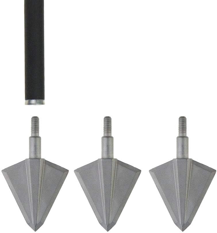 SHARROW Archery Arrowheads Hunting Broadhead Outdoor Practice Screw-in Arrow Tip Arrow Accessories