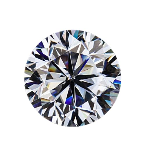 Gemstone KingVVS1 Moissanite Diamond With Brilliant Cut & Clarity 1.05 Carat मोजोनाइट रत्न Unique White Colour Mojo Night Stone Original Certified With Authentic Certificate Mozonight Stone For Making Fashionable Jewellery Mojonight Ratna For Men & Women
