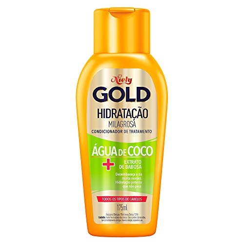 Condicionador Niely Gold Hidratação Milagrosa Água de Coco 175ml