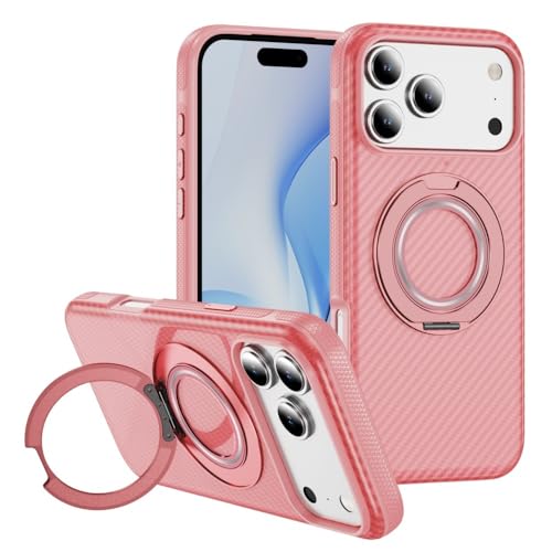 Coque iPhone 17 rose aimantée pour ne plus faire tomber votre téléphone