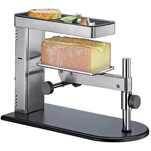 Raclette de acero inoxidable Spring Chalet 3167510001 con bandeja giratoria Cover