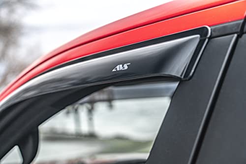 Auto Ventshade [Avs] Outside Mount Ventvisor | 1993 - 2011 Ford Ranger, 1994 - 2010 Mazda B2300/B4000, 1994 - 2008 Mazda B3000 Standard Cab- Smoke, 2 Pc. | 92083 #TOP6