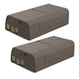 Stealth CAM FieldMax MAX-PAK Rechargeable 12-Volt/5000 mAh Lithium Battery Cartridge, Compatible w/Stealth Cam Hunting Cellular Trail Cameras, USB Charging Cable Included, 2-Pack