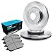 R1 Concepts Front Brakes and Rotors Kit |Front Brake Pads| Brake Rotors and Pads| Ceramic Brake Pads and Rotors WFWN1-59070