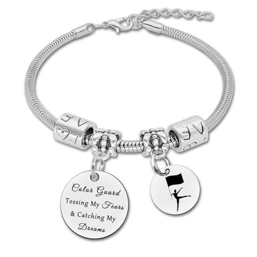 DlaeKua Color Guard Gifts Color Guard Team Gifts Color Guard Senior Colorguard Gifts Color Guard Coach Gifts Inspirational Gifts for Girls Birthday Gifts for Women Senior Graduation Gifts