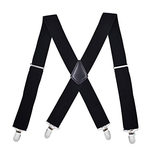 Bretelles Homme Larges Réglables 3 Clips Y – Neuf Avec étiquettes – Élastique Travail