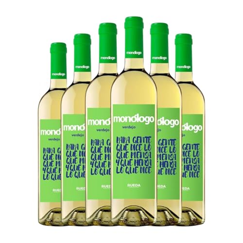 Monólogo Laguardia Verdejo Rueda Crianza 75 cl Vino blanco (Caja de 6 Botellas de 75 cl)