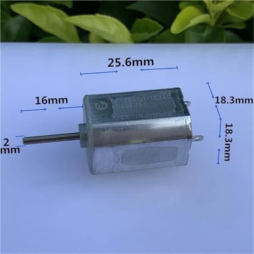 Moteur micro électrique 18mm robuste à rotor 6 pôles SF-266SH - 2