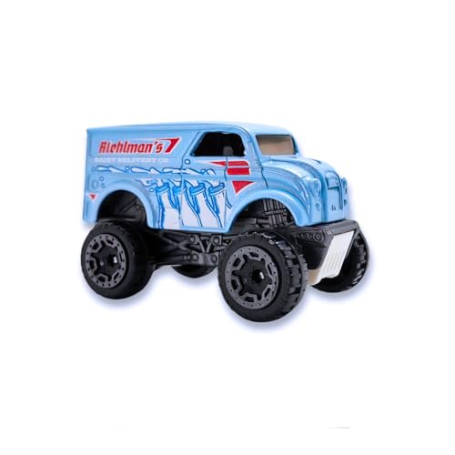 Image of Hot Wheels Monster Dairy Delivery HW Designed by for Ages 3 Years and Up 133 /250 (Blue)