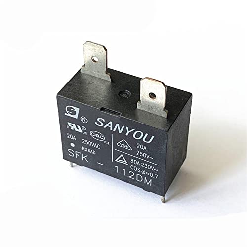 Relé SFK-112DM 12VDC 20A para reparar placa de aire acondicionado split 6