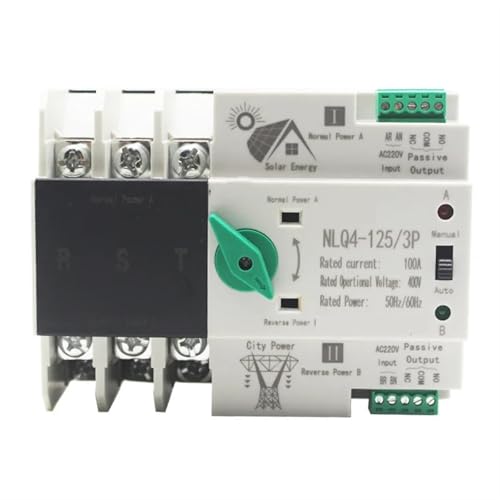 Commutateur conversion automatique NLQ4 contre les coupures de courant solaire 3P