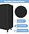 Tikimilor 8FT Firewood Rack Cover for Indoor Outdoor, Waterproof Weatherproof Wood Pile Cover for Fire Wood, Wood Log Holder Rack Cover, Black (Frame Not Include)