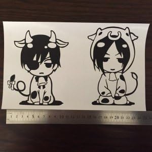 Amazon 黒執事 ステッカー カッティングシート シエル セバスチャン アニメ 萌えグッズ 通販