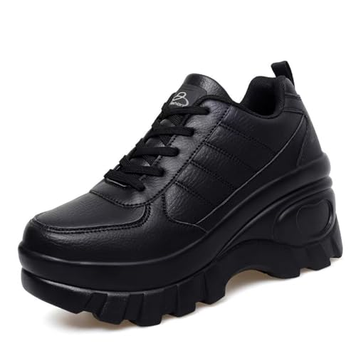 Women's Wedge Sport Walking Chunky Platform Non-Slip Running Shoes Comfort Casual Work Shoes