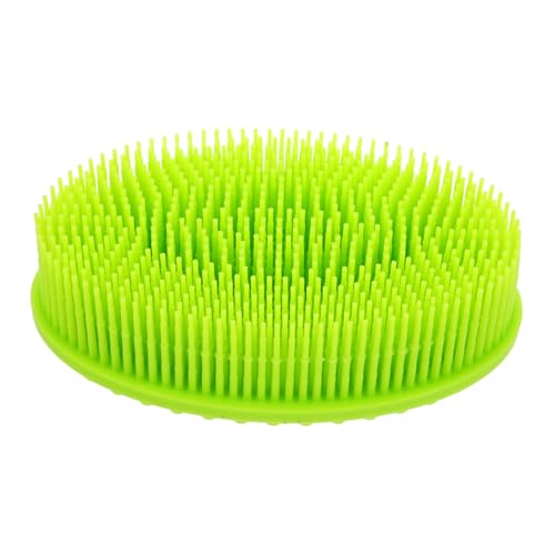 Totority Silicone Baby Bath Brush Soft Silicone Skin Baby Scrubber Bath Baby Body Brush Soft Brush for Baby Cradle Cap Cleaner