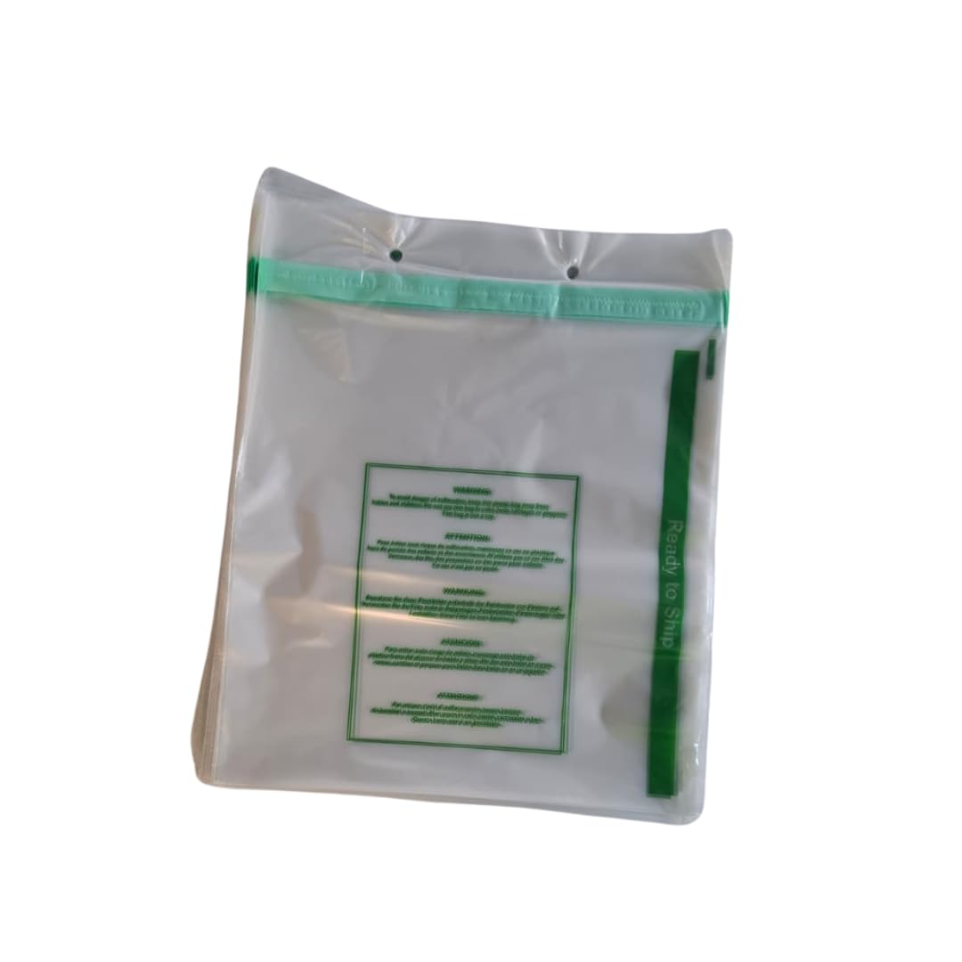 Store Returns Polybag - Clear with perf Hanging strip
