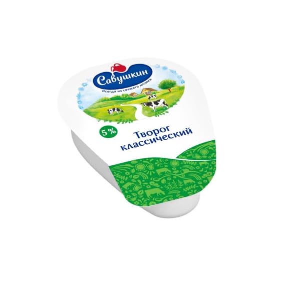 Savushkin Cottage Cheese 5% Fat 180g