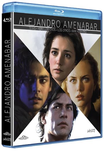 Alejandro Amenábar Collection - 4-Disc Set ( Thesis (Tesis) / Open Your Eyes (Abre los ojos) / The Others / The Sea Inside (Mar adentro) ) [ Blu-Ray, Reg.A/B/C Import - Spain ]