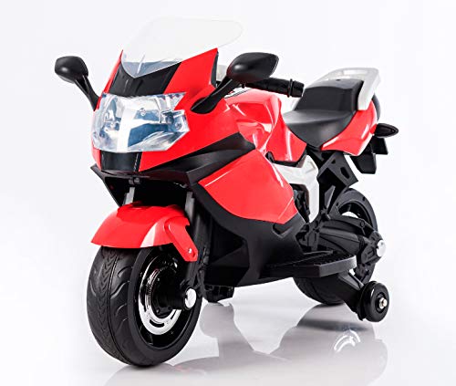BC BABY COCHES Moto eléctrica niños KS1000 (Rojo)