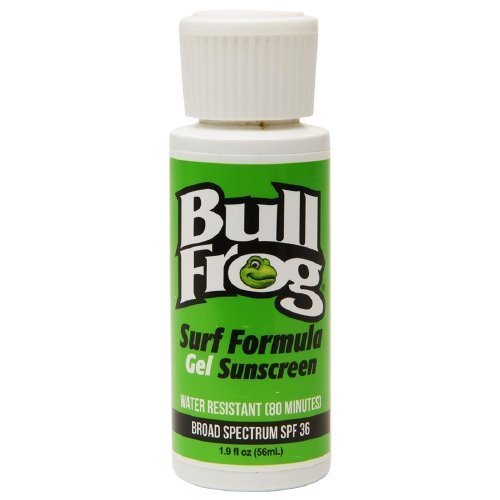 Bull Frog Surf Formula Gel Sunscreen SPF 36 1.9 fl oz (56 ml) Pack of 4