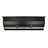 Vertical Cable Cat6A 48 Port Shielded Krone Type 19 Horizontal Rackmount 1U Patch Panel
