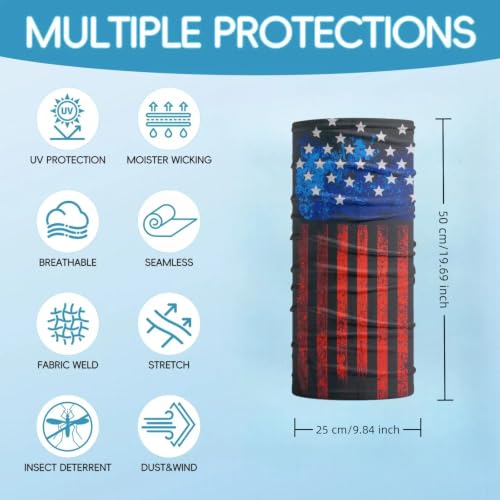 Image of Neck Gaiter Balaclava Bandana Face mask, Sun Wind protection, Cycling, Running, Hiking Sports, for Men & Women