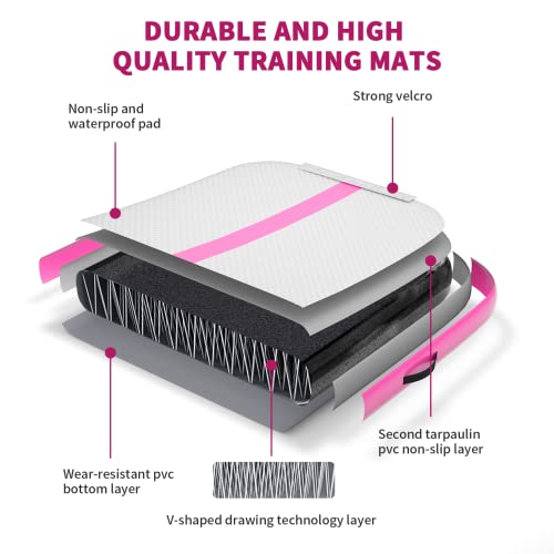 Gonflable 10Ft Inflatable Air Gymnastics Mat Track Tumbling Mats With Electric Air Pump 4 Inches Thich For Home Use/Training/Yoga/Outdoor/Water #TOP3