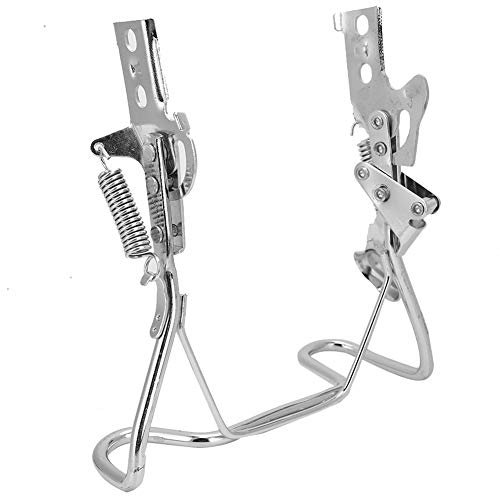 High Reliability Cycling Parking Rack, Sturdy and Durable Double Leg Kickstand, Easy to Install for Electric Vehicle Riding Electric Bicycle Outdoor Activities(Small)