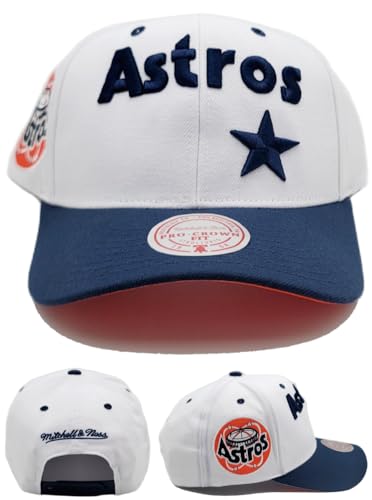 Gorra Snapback Mitchell & Ness Houston Astros Blanca miniatura 1