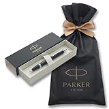 PARKER パーカー ボールペン IM マットブラックCT 中字 油性 ブランドロゴ付きラッピング袋 ギフトボックス入り 高級 公式 正規輸入品 2143442ZV3