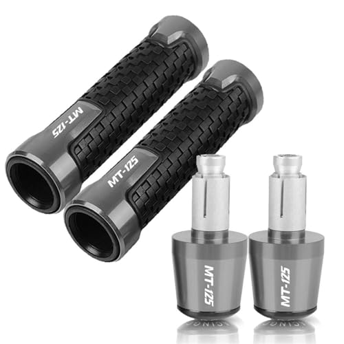 YFYFY Für Yamaha MT 125 MT-125 2014-2018 2022 2021 2020 MT125 2023 Motorrad Zubehör Bremse Kupplung Hebel Hand Griff Griffe Enden Ersetzen(5)