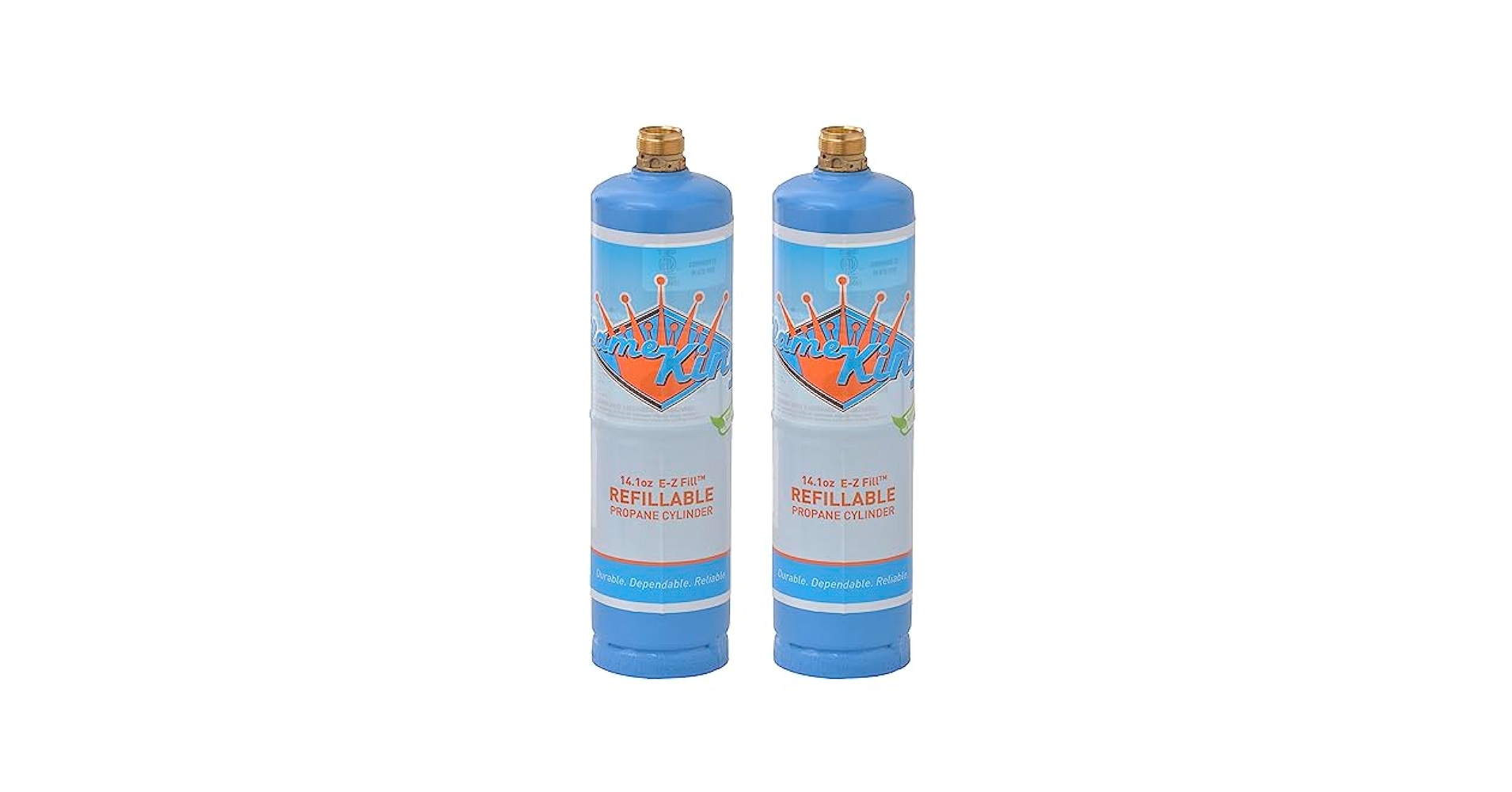 Amazon.com: Flame King 1LB Empty Propane Welding Cylinder