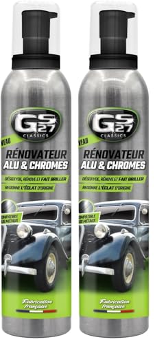 Désoxyde et fait briller les métaux avec le rénovateur alu et chromes GS27
