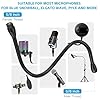 ZealSound 19 inch Metal Gooseneck Microphone Extension Arm – Flexible Mic Stand Extension with 5/8” Thread, DIY for Studio, Streaming & Podcast Setup, Phone Holder & LED Ring Light #3