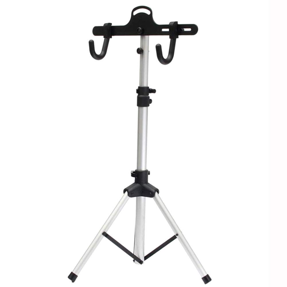 NANANA Pied Atelier Vélo VTT Montage Support Stand Réparation Hauteur Réglable 70-130cm, Convient pour Les VTT et la Plupart des Vélos