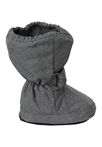 Sterntaler Jungen Baby sko Stiefel, Grau(Anthrazit Melange), 19/20 EU