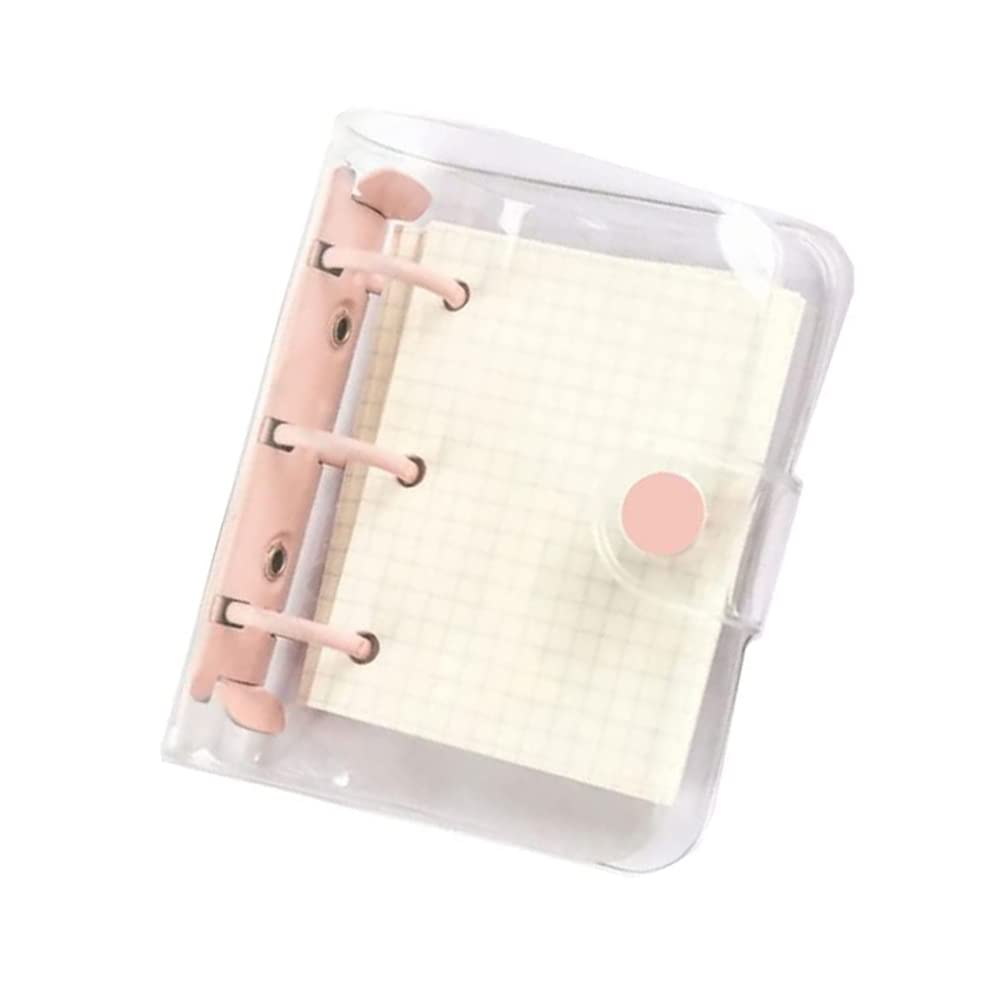 Amazon.co.jp: ポケットサイズ メモ帳 システム手帳 クリアバインダー