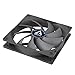 ARCTIC F12 PWM PST CO - 120 mm Case Fan with PWM Sharing Technology (PST), Dual Ball Bearing for Continuous Operation, Computer, Fan Speed: 230-1350 RPM - Grey