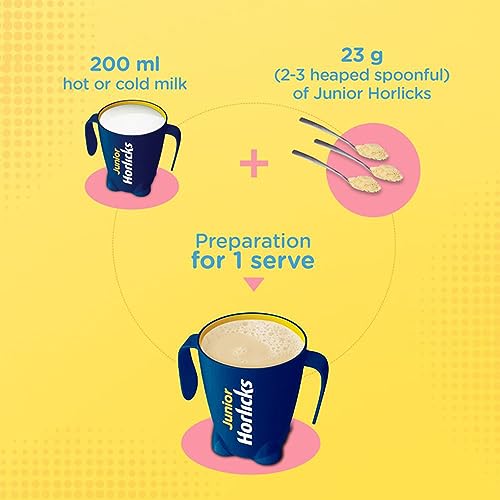 Junior Horlicks Horlicks Junior Health & Nutrition Drink Chocolate Pouch, 500 g
