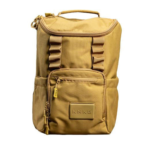 KNKG CORE Backpack Mini 13L Desert – Compact Travel and Gym Backpack with Multiple Compartments and Durable Materials